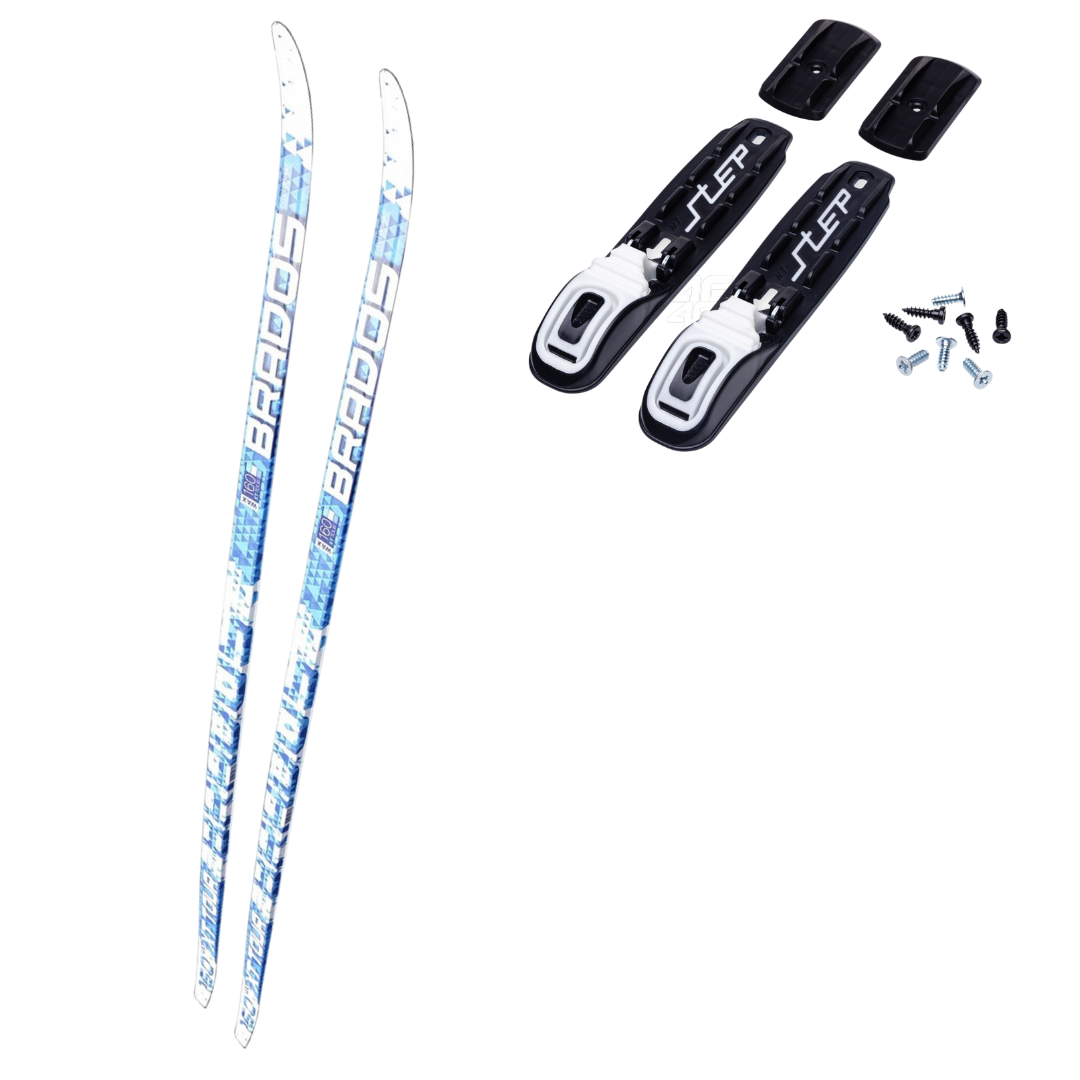 Skis de fond Brados step XT + fixations de base NNN step